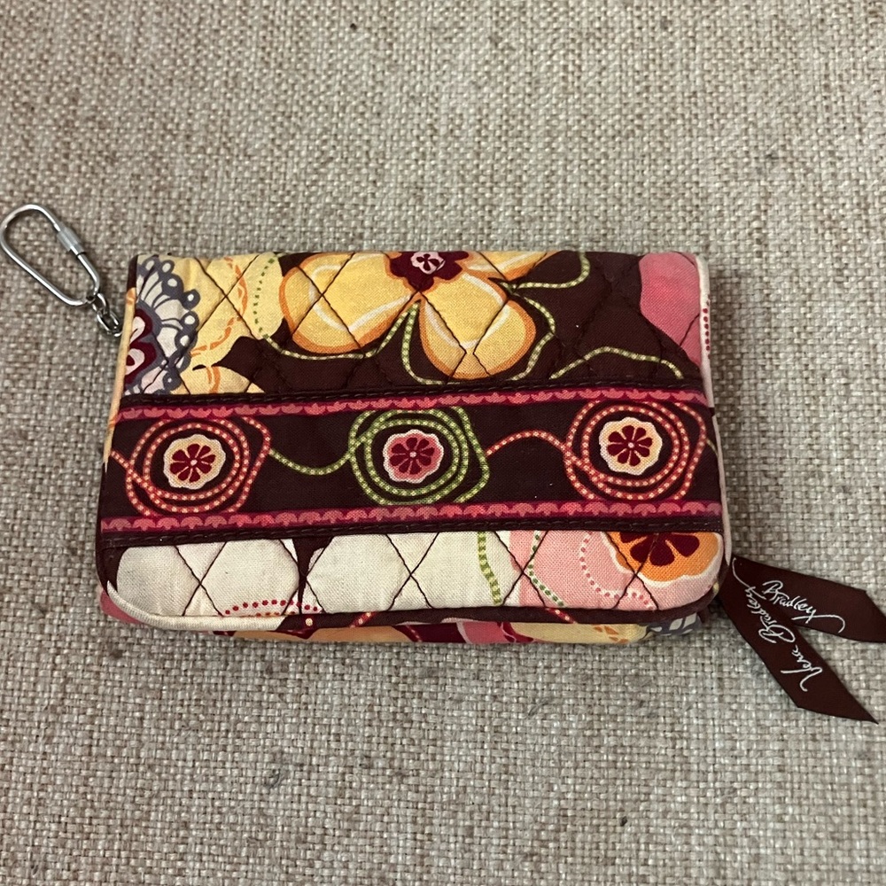 Vera Bradley wallet with built in coin purse